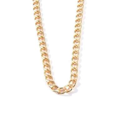 Kalung Rantai Choker Retro Anti Karat Necklace Gold
