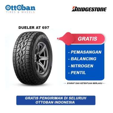 Bridgestone Dueler AT D697 235 75 R15 105S Ban Mobil