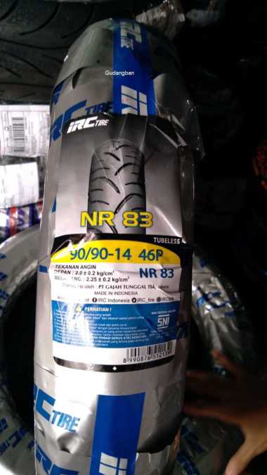 Ban luar IRC NR83 90 90 14 NR 83 Tubeless motor matic free pentil TL