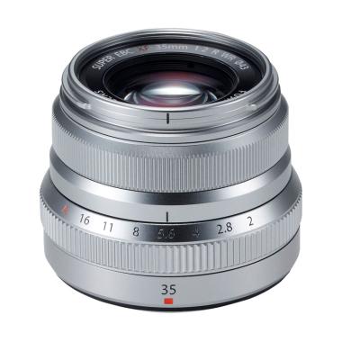 Fujifilm Fujinon XF 23mm F2.0 R WR Lensa Kamera - Silver