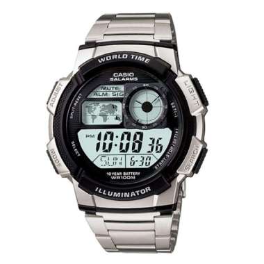 CASIO ORIGINAL - CASIO AE-1000WD-1AV - JAM TANGAN PRIA JAM PRIA - STAINLESS CASIO AE-1000WD-1A AE 10