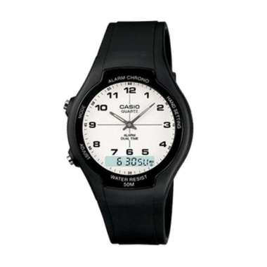 CASIO ORIGINAL - CASIO AW-90H-7B - JAM TANGAN PRIA JAM PRIA - RUBBER CASIO AW 90H 7B 90 H AW90