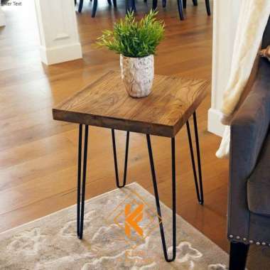 stool industrial jati /meja kecil /stool kayu