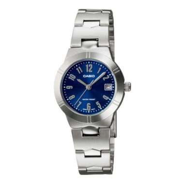CASIO ORIGINAL - CASIO LTP-1241D-2A2 - JAM TANGAN WANITA JAM WANITA - STAINLESS CASIO LTP-1241D-2A L