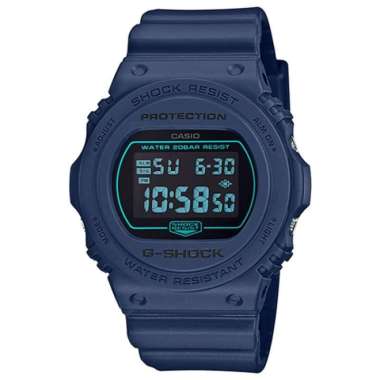 CASIO ORIGINAL - CASIO G-SHOCK DW-5700BBM-2DR - JAM TANGAN PRIA JAM PRIA - RUBBER G SHOCK GSHOCK CAS