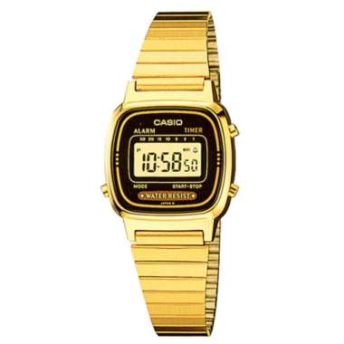 CASIO ORIGINAL - CASIO LA670WGA-1 - JAM TANGAN WANITA JAM WANITA - STAINLESS CASIO LA-670WGA-1 LA 67
