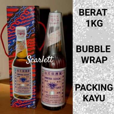 Minyak Gosok Tawon Tutup PUTIH 330ml