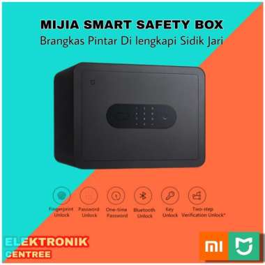XIAOMI MIJIA SMART SAFETY BOX - Brankas Pintar FingerPrint