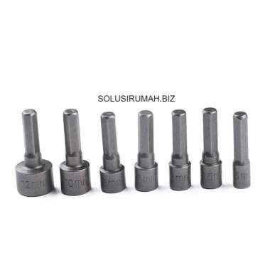 sok 14 Pcs Imperial Impact Hex Bit Socket Set Driver Adaptor Socket