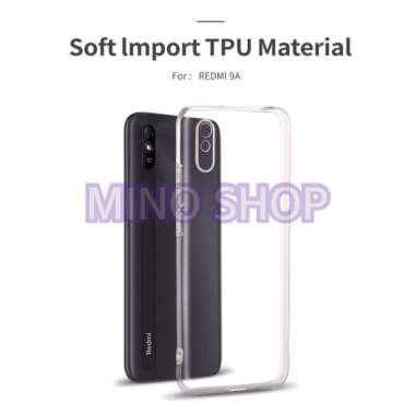 SOFTCASE TRANSPARAN XIAOMI REDMI 9A PREMIUM CLEAR SOFT CASE