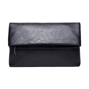 Jual Tas Dompet Cooltech Harga Baru Desember 2018 Blibli Cooltech Kulit Folded Clutch Tas Tangan Lipat Pria Black
