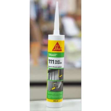 Sika Sikasil 111 MULTIPURPOSE SILICONE SEALANT NEUTRAL 300 ML SIKASIL NEUTRAL 300ml Clear Clear