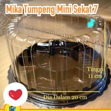 Mika Tumpeng Sekat 7 | Mika Tumpeng Mini Sekat 7 (Isi 10pcs)