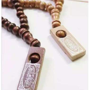 [T] Souvenir Tasbih 33 Kayu Tahlilan Bingkisan Parcel Murah 40hari haul tahlil aqiqah nikah