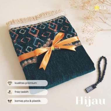 [LTZ1] SOUVENIR SAJADAH PREMIUM TURKEY TURKI FREE TASBIH DEWASA BESAR UMROH HAUL KHITANAN AQIQAH Hij