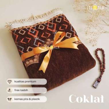 [LTZ1] SOUVENIR SAJADAH PREMIUM TURKEY TURKI FREE TASBIH DEWASA BESAR UMROH HAUL KHITANAN AQIQAH Cok