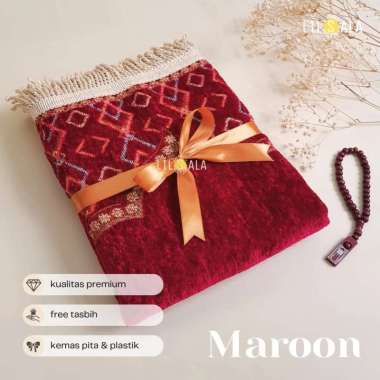 [LTZ1] SOUVENIR SAJADAH PREMIUM TURKEY TURKI FREE TASBIH DEWASA BESAR UMROH HAUL KHITANAN AQIQAH Mar