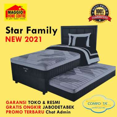 Maggio - Kasur Anak Sorong Comforta Star Family - Comforta Springbed SET 100 x 200