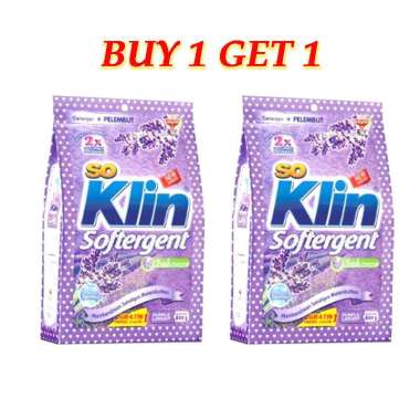 [BELI 1 GRATIS 1] Sabun Pembersih Bubuk Kiloan Soklin Softergent 770gr / Sabun Deterjen / Pembersih 
