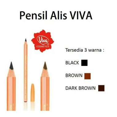 Pensil Alis Viva Eye Brow Pencil Viva Cosmetics Original