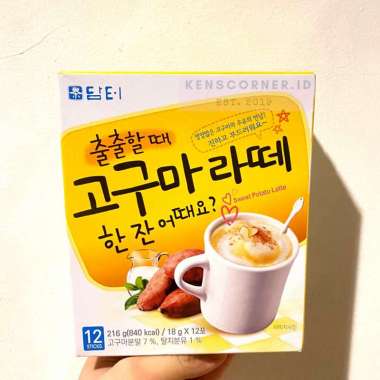 Damtuh Roast Grain Latte Import BUBUK NON KAFEIN / Kopi Import Korea / Kopi Korea Bubuk / KOPI NON KAFEIN Sweet Potato LATTE