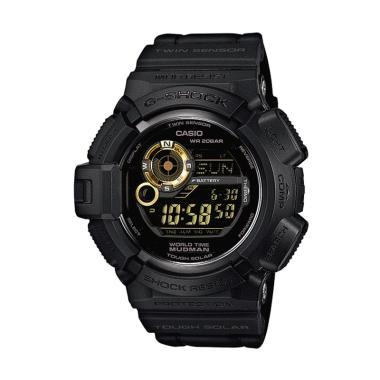 CASIO G-Shock Mudman Jam Tangan Pria [Original/ G9300GB] Black Gold