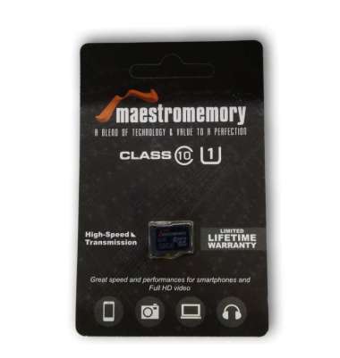 MicroSD Maestro 32GB Class 10 Memory Card Micro SD Memory HP