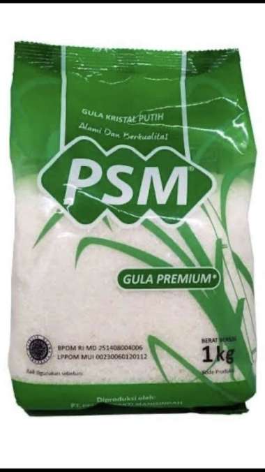 PSM 1kg Gula Pasir Gulaku Rose Brand PSM