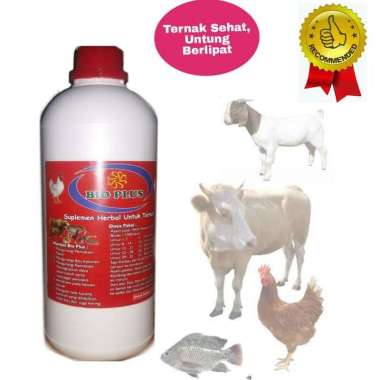 BIO PLUS Suplemen Ternak Botol1 Liter