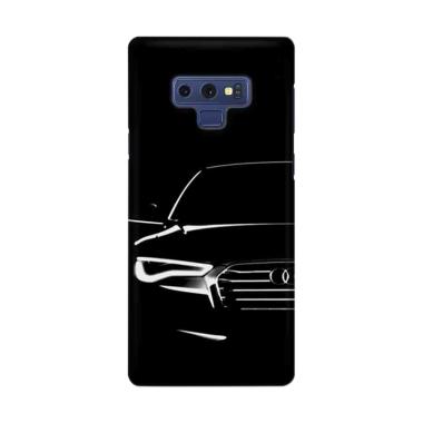Indocustomcase Audi Front Soft Art Cover Casing for Samsung Galaxy Note 9