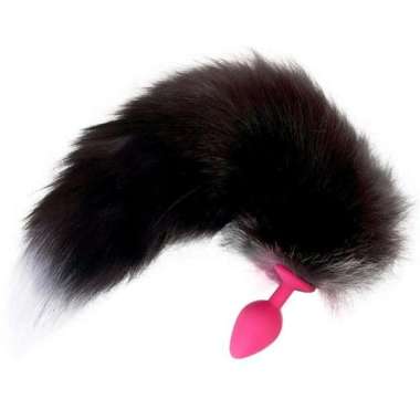 Fox Tail Silicone Anal Plug Jewelry Dildo Vibrator Sex Toys for Woman Prostate Massager Butt Plug Pi