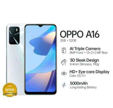 OPPO A16 RAM 3/32GB Space Silver