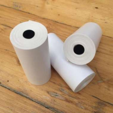 Kertas Label Stiker Thermal 58mm Original - Putih putih