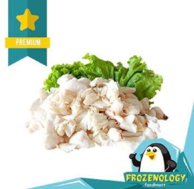 Daging kepiting Kupas Beku Fresh Quality Crab Meat Premium Seafood - 450-500 g