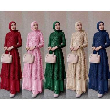 MAXY DRESS TERBARU GAMIS TILE GLITER MX ALMIRA GAMIS PESTA baju kondangan gamis brukat gaun pesta wa