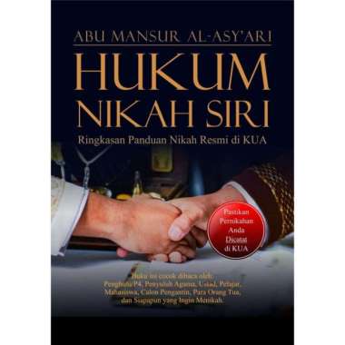Buku Hukum Nikah Siri