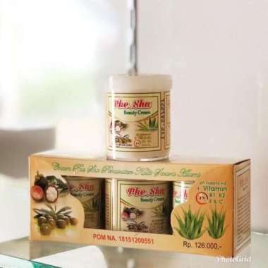 Phe Sha Krim Pemutih Wajah dan Badan 3pcs