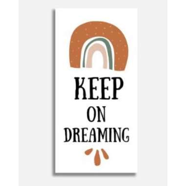 Hiasan Dinding Quote Pajangan Dinding Dekorasi kamar Tidur Wall Decor GSMBSR-01