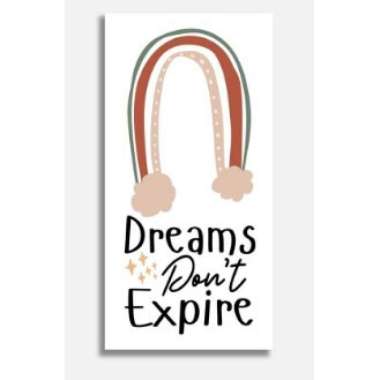 Hiasan Dinding Quote Pajangan Dinding Dekorasi kamar Tidur Wall Decor GSMBSR-04