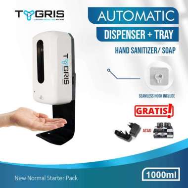 AUTOMATIC TOUCHLESS LIQUID HAND SANITIZER / SOAP DISPENSER+ TRAY TIPE SPRAY