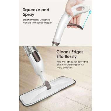 Alat pel lantai otomatis alat pel spray mop