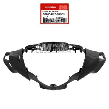 AHM 53205-KYZ-900ZK Cover Batok Lampu Depan Supra X 125 Helm in Hitam