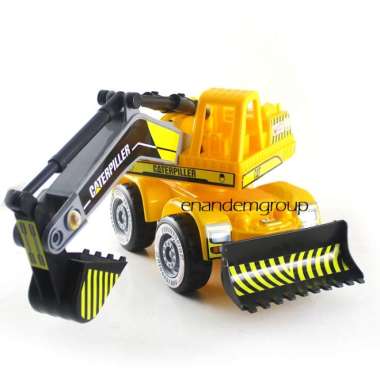 Mainan Anak Laki Laki Mobil Truk Besar Alat Berat Excavator (Besar) - Kuning