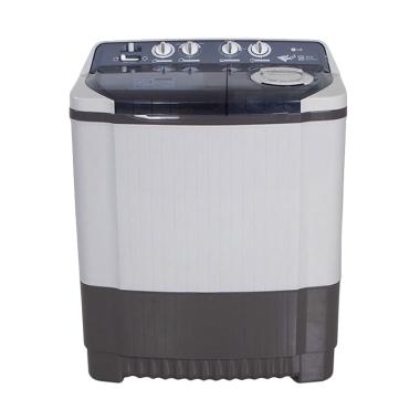 LG P850RT Mesin Cuci [8.5kg/ 2 Tabung] Light Grey