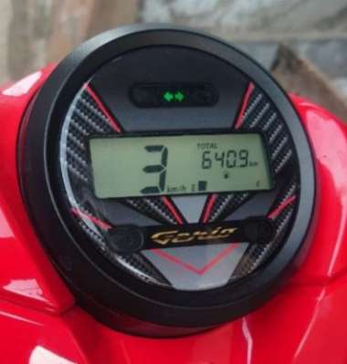 Stiker antigores speedometer honda genio / stiker resin timbul pelindung speedometer honda genio Hit