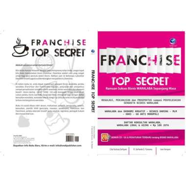 Buku Franchise Top Secret, Ramuan Sukses Bisnis Waralaba Sepanjang Masa+CD