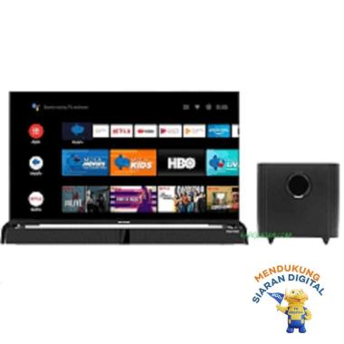 POLYTRON 43BAG9953+SWF0251 LED Smart TV hitam