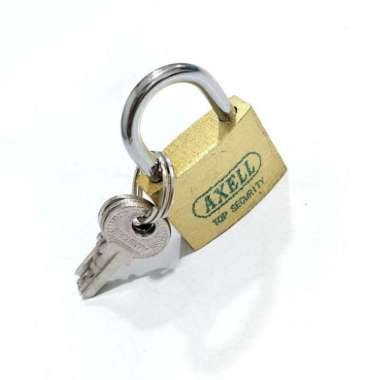 Gembok Pengaman Kecil kuning Ukuran 40mm untuk koper - A142