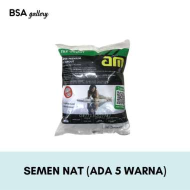 SEMEN NAT UNTUK KERAMIK / GRANIT PREMIUM 1 KG AM 51 DENGAN MIKROBAN CREAM