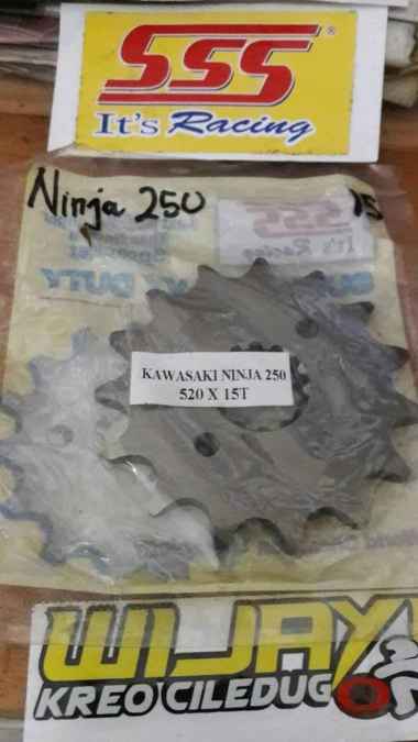 Gir depan Ninja 250 SSS 520x15 Chrome